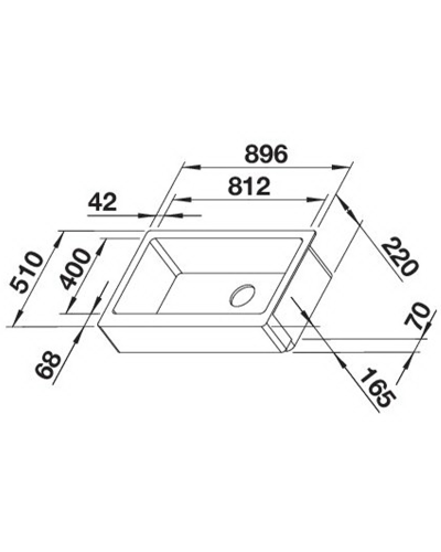 Кухонна мийка Blanco VINTERA XL 9-UF (526800) вулканічний сірий