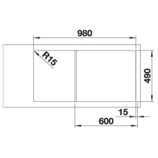 Кухонна мийка Blanco AXIA III XL 6S (527051) ніжний білий