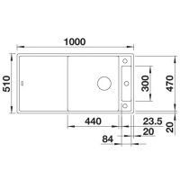 Кухонна мийка Blanco AXIA III XL 6S (527051) ніжний білий