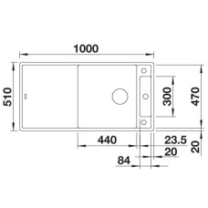 Кухонна мийка Blanco AXIA III XL 6S (527051) ніжний білий