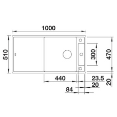 Кухонна мийка Blanco AXIA III XL 6S (527052) ніжний білий