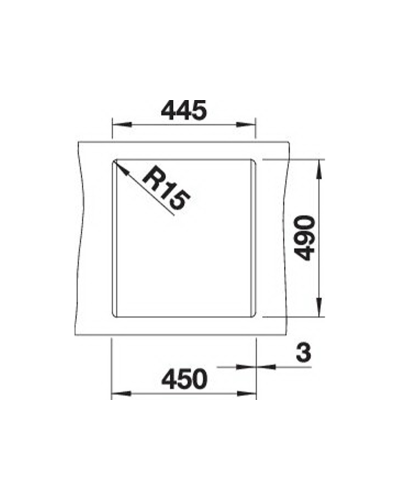 Кухонна мийка Blanco DALAGO 45 (527059) ніжний білий