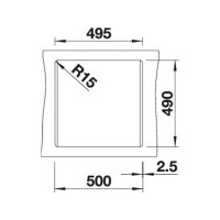 Кухонна мийка Blanco DALAGO 5 (527061) ніжний білий