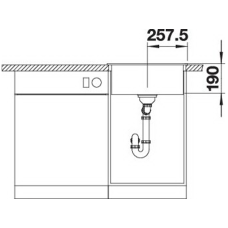 Кухонна мийка Blanco DALAGO 5 (527061) ніжний білий