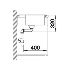 Кухонна мийка Blanco DALAGO 5 (527061) ніжний білий