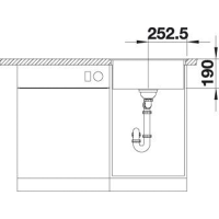 Кухонна мийка Blanco DALAGO 5-F (527062) ніжний білий