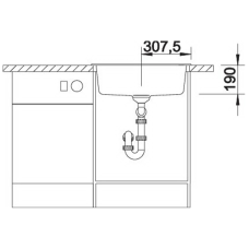 Кухонна мийка Blanco DALAGO 6 (527063) ніжний білий