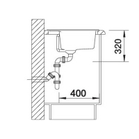 Кухонна мийка Blanco DALAGO 6 (527063) ніжний білий