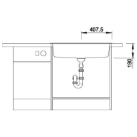 Кухонна мийка Blanco DALAGO 8 (527065) ніжний білий