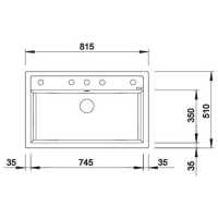 Кухонна мийка Blanco DALAGO 8 (527065) ніжний білий