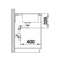 Кухонна мийка Blanco DALAGO 6-F (527064) ніжний білий