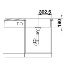 Кухонна мийка Blanco DALAGO 6-F (527064) ніжний білий