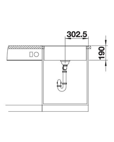 Кухонна мийка Blanco DALAGO 6-F (527064) ніжний білий