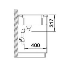 Кухонна мийка Blanco ETAGON 500-F (526346) білий