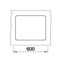 Кухонна мийка Blanco ETAGON 500-F (526349) чорний