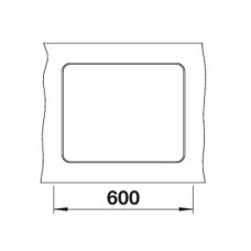 Кухонна мийка Blanco ETAGON 500-F (526349) чорний