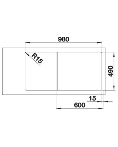 Кухонна мийка Blanco AXIA III XL 6S-F (527053) ніжний білий