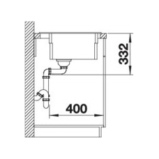 Кухонна мийка Blanco ETAGON 6 (527076) ніжний білий