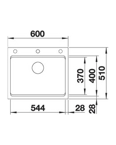 Кухонна мийка Blanco ETAGON 6 (527076) ніжний білий