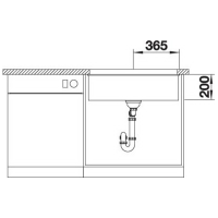 Кухонна мийка Blanco ETAGON 700-U (527078) ніжний білий