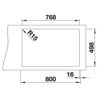 Кухонна мийка Blanco ETAGON 8 (527079) ніжний білий