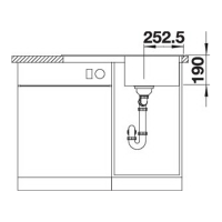 Кухонна мийка Blanco LEGRA 45S (527085) ніжний білий
