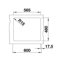 Кухонна мийка Blanco LEGRA 6 (527086) ніжний білий