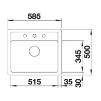 Кухонна мийка Blanco LEGRA 6 (527086) ніжний білий