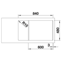 Кухонна мийка Blanco LEGRA XL 6S (527091) ніжний білий