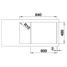 Кухонна мийка Blanco LEGRA XL 6S (527091) ніжний білий