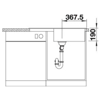 Кухонна мийка Blanco LEGRA XL 6S (527091) ніжний білий