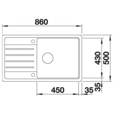 Кухонна мийка Blanco LEGRA XL 6S (527091) ніжний білий