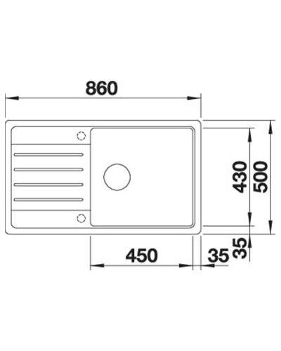 Кухонна мийка Blanco LEGRA XL 6S (527091) ніжний білий