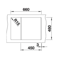 Кухонна мийка Blanco METRA 45S Compact (527102) ніжний білий