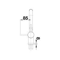 Кухонний змішувач Blanco LINUS-S (526684) satin gold