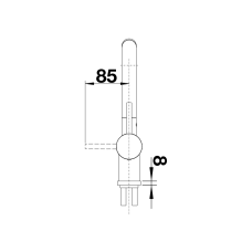 Кухонний змішувач Blanco LINUS-S (526684) satin gold