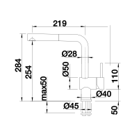 Кухонний змішувач Blanco LINUS-S (526684) satin gold