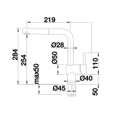 Кухонний змішувач Blanco LINUS-S (526684) satin gold