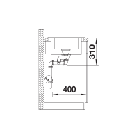 Кухонна мийка Blanco ADIRA 6 S (527605) білий