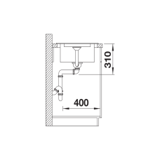 Кухонна мийка Blanco ADIRA XL 6 S (527617) чорний