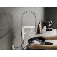 Кухонний змішувач Blanco CULINA-S II Sensor (527462) PVD steel