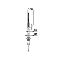 Кухонний змішувач Blanco CULINA-S II Mini Sensor (527466) PVD steel