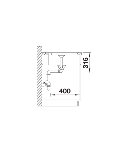 Кухонна мийка Blanco ADIRA XL 6 SF (527632)