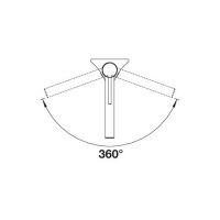 Кухонний змішувач Blanco ALTA II satin platinum 527709