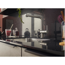 Кухонний змішувач Blanco LINUS-S satin platinum 527699