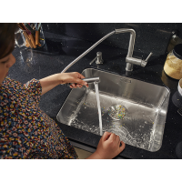 Кухонний змішувач Blanco LINUS-S satin platinum 527699