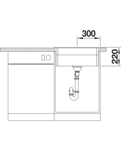 Кухонна мийка Blanco ETAGON 6 (527746)