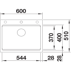 Кухонна мийка Blanco ETAGON 6 (527747) вулканічний сірий