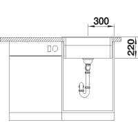 Кухонна мийка Blanco ETAGON 6 (527752) кава