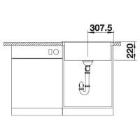 Кухонна мийка Blanco PLEON 6 (527773) антрацит